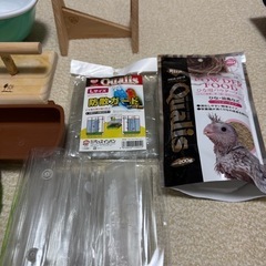 新品、美品　インコちゃん飼育セット　おもちゃ　15点！の画像
