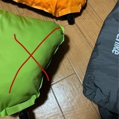 キャンプ用まくらひとつの画像