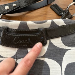 中古/COACHショルダーバックの画像