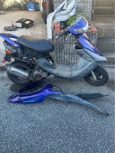 不動スーパージョグzr3yk上げ直し