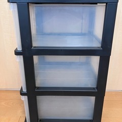 衣装ケース 引き出し 3段の画像