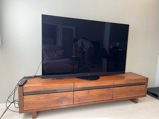 テレビボード 大川家具 ウォルナット モダン