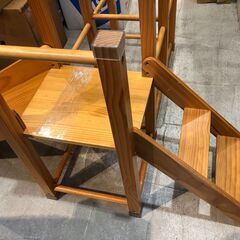 高■14519■RIZKIZ リズキズ 木製 ジャングルジム すべり台 おもちゃ 室内遊具 屋内遊具の画像