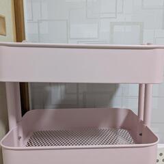 【取引中】IKEA　ピンク　ラックの画像