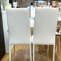 ♪真っ白な２人用ダイニングセット♪の画像