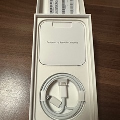 iPhoneの空箱セット 純正のライトニングケーブル付きの画像