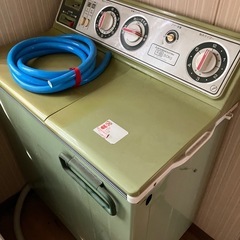 動作確認済み　二層式洗濯機の画像