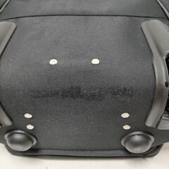 キャスター付き ビジネスバッグ ソフトキャリーケース 黒 　250728-11Yの画像