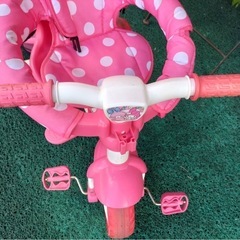 マイメロディ　水玉模様　三輪車の画像