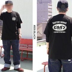 【新品】BILLVAN/ビルバン レトロ&アメカジ Tシャツ ヘビーウエイト Lの画像