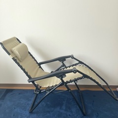 【美品】無段階リクライニングチェア の画像