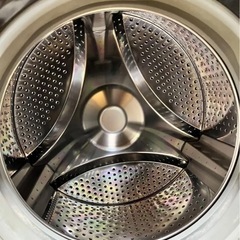 『説明書付き』SHARPドラム式洗濯機 ES-S7E-WR 右開き 2020年製の画像