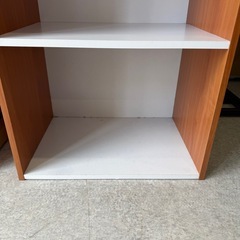 カラーボックス　3段の画像