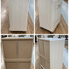 S149 ⭐ NITORI ニトリ キッチンカウンター キッチン台 ブリエ 幅60cm USED 綺麗の画像