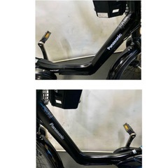 1年保証　送料無料　新品部品多数　新型　パナソニック　ギュット　黒色　電動アシスト自転車　g730の画像