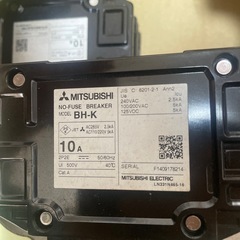 MITSUBISHI BH-K 2P 10Aノーフューズブレーカーの画像