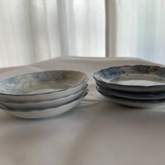 和柄取皿2種6点の画像