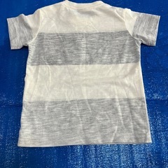 【LOCK HEAVEN】ポケット付きボーダーTシャツ【80】の画像