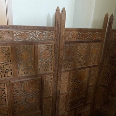 アンティーク衝立の画像