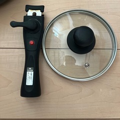 取っ手が外せる フライパン 鍋 ふた セットの画像