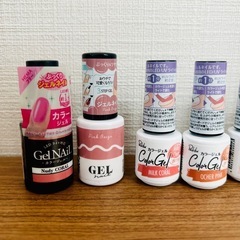 ジェルネイル、ネイルシール等セットの画像