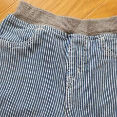 【まとめ売り】無印良品 ヒッコリーショートパンツ Tシャツ サイズ80の画像