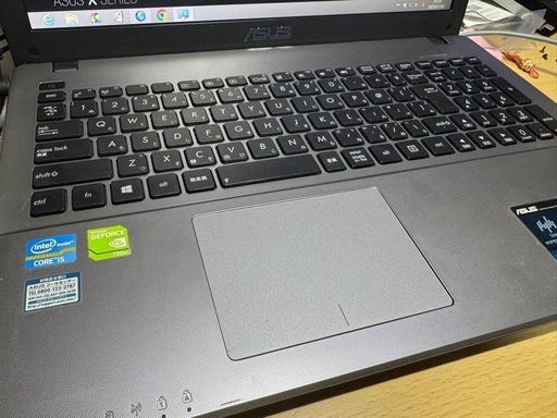 ASUS X550C i5-3337U W10 HDD500GB 8Gメモリー