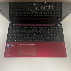 最終値引★人気のRED★完全動作品の設定済ですぐ使えるダイナブックノートパソコン（162）の画像