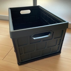 100円　入れ物 アウトドア　収納ボックス　折りたたみの画像