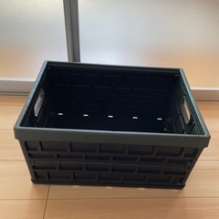 100円　入れ物 アウトドア　収納ボックス　折りたたみの画像