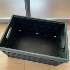 100円　入れ物 アウトドア　収納ボックス　折りたたみの画像