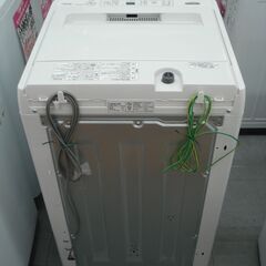 【店頭受け渡し】　ヤマダ　全自動洗濯機　5.0kg　YWM-T50H1　2021年製　中古品　￥16,280の画像