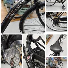 J203 ★多少サビキズ使用感★軽快自転車★URBAN LABO★6段★LEDダイナモ★27インチの画像