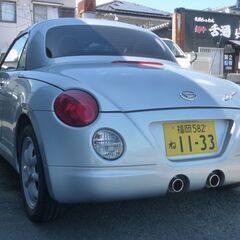 ダイハツ　コペン　L880K　１７年　車検８年１２月　オートマ 全塗装　アクティブトップ問題なしの画像