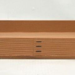 未使用品・長期保管 懐石道具 杉八寸盆 23.5cm　四方盆 茶懐石 盛り付け皿 伝統工芸 ☆ PayPay(ペイペイ)決済可能 ☆ 札幌市 豊平区 平岸 平岸店の画像