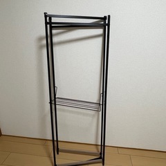 アイリスオーヤマ インテリアとしてもおしゃれな洗濯物干しの画像