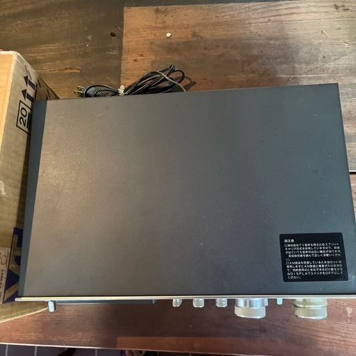 【通電のみ確認】SONYオーディオスコープテレビチューナーVT-M5