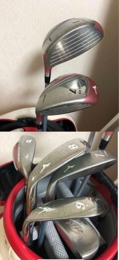 レディース ゴルフクラブセット Black&White おまけ付　スターターセット
