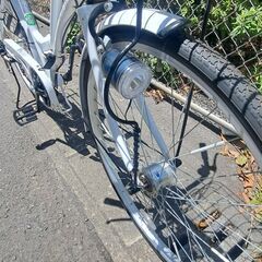 リサイクルショップどりーむ鹿大前店　No.316　自転車　26インチ　ＬＥＤオ－トライト・切り替え・カゴ付き♪　折りたたみもできますよ～(≧▽≦)　お買い得品♪　の画像