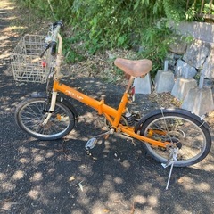 折りたたみ自転車２０インチ６段ギャの画像
