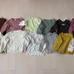 子供服　90サイズ　26点まとめ売り　ベビー服　秋服　冬服　長袖　長ズボン　ニット　ディズニー　ミッフィー  フルーツオブザルーム　ZARAの画像