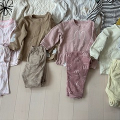 子供服　90サイズ　26点まとめ売り　ベビー服　秋服　冬服　長袖　長ズボン　ニット　ディズニー　ミッフィー  フルーツオブザルーム　ZARAの画像
