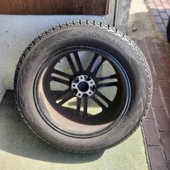 メルセデス純正ホイール&スタッドレスタイヤ 4本セット   ヨコハマ iceGUARD SUV G075 235/60R18 107Qの画像
