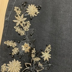 アクロス　ビジュー　デニムの画像