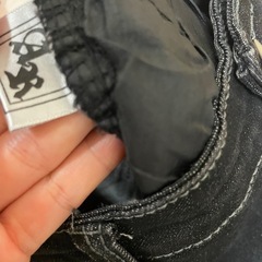 アクロス　ビジュー　デニムの画像