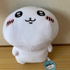 ちいかわ　中型ぬいぐるみ 白と青のキャラクター　約30センチくらいの画像