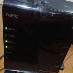 （お取引中）無線 Wi-Fi ルーター NEC Aterm PA-WG1200HS の画像