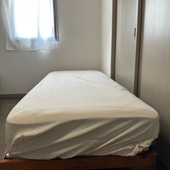 【定価2万円→3千円】ニトリベッド＋マットレス セット の画像