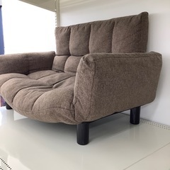 2人掛けソファー(ブラウン) のご紹介！（トレファク寝屋川）の画像