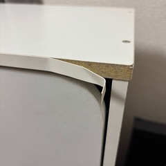 カラーボックス　2個　扉つき　ニトリ　の画像